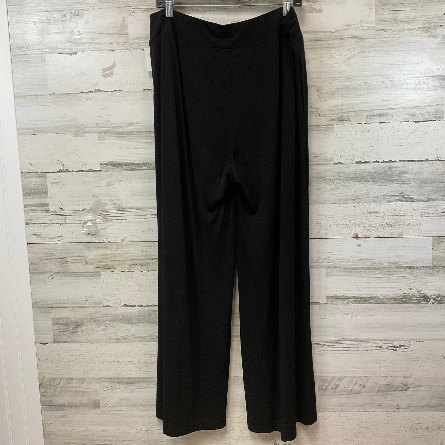 Pants Wide Leg By Eileen Fisher In Black, Size: L