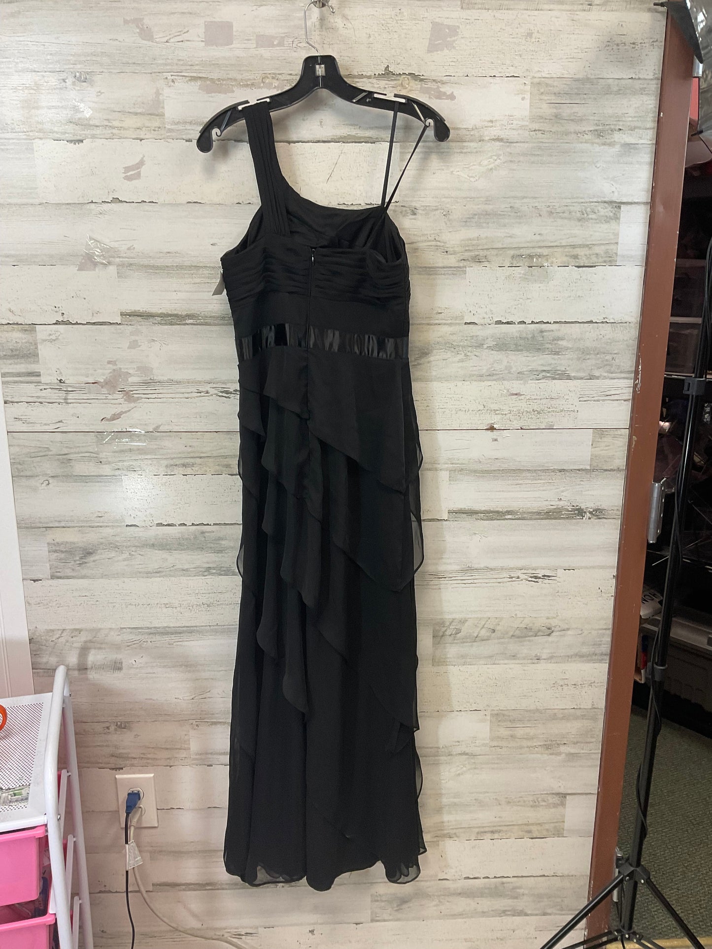 Dress Party Long By Adrianna Papell In Black, Size: S