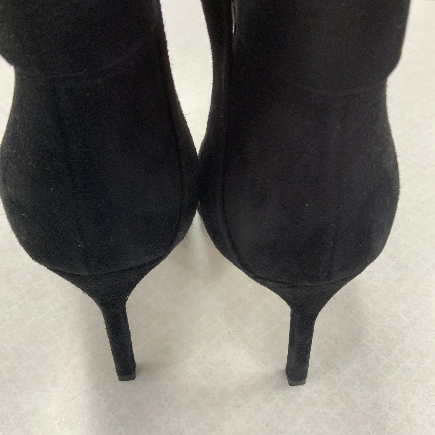 Boots Mid-calf Heels By Banana Republic In Black, Size: 8.5