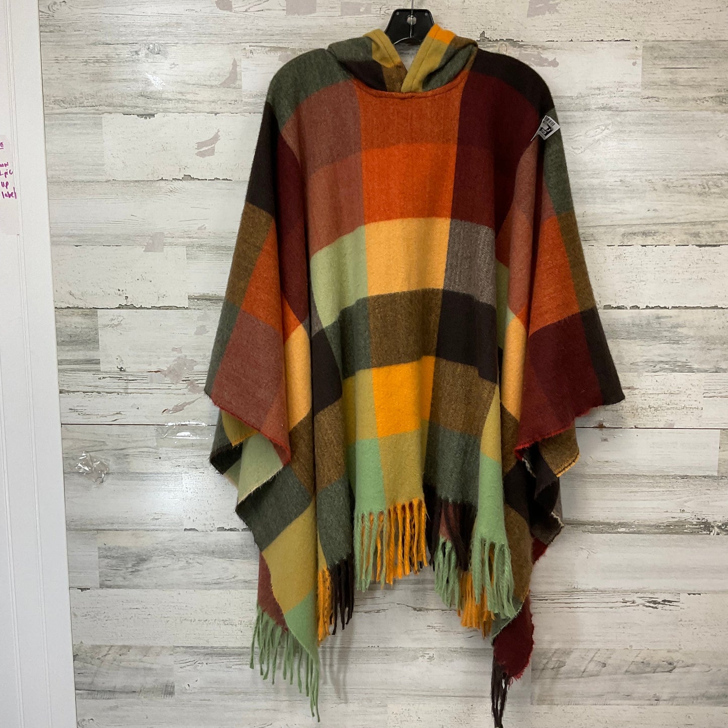 Poncho By Desigual In Brown, Size: Osfm