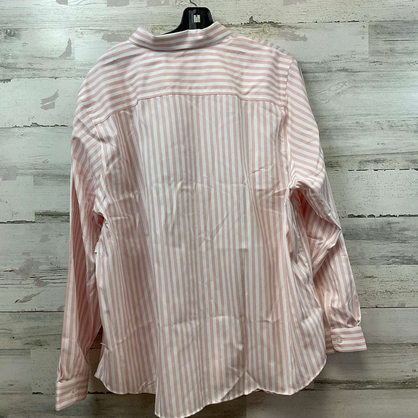 Blouse Long Sleeve By Coldwater Creek In Pink, Size: 3x