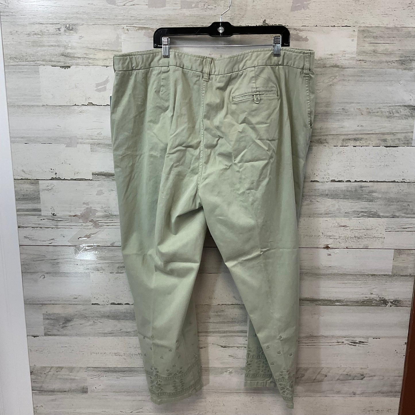 Pants Other By Coldwater Creek In Green Denim, Size: 22