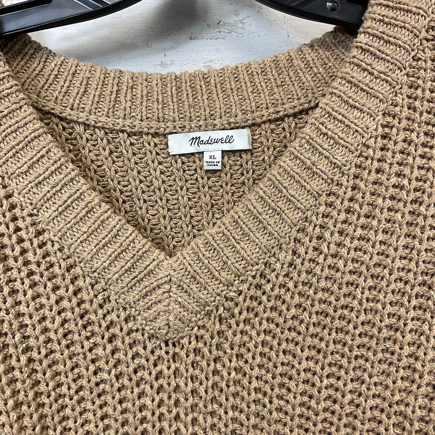 Sweater By Madewell In Brown, Size: Xl