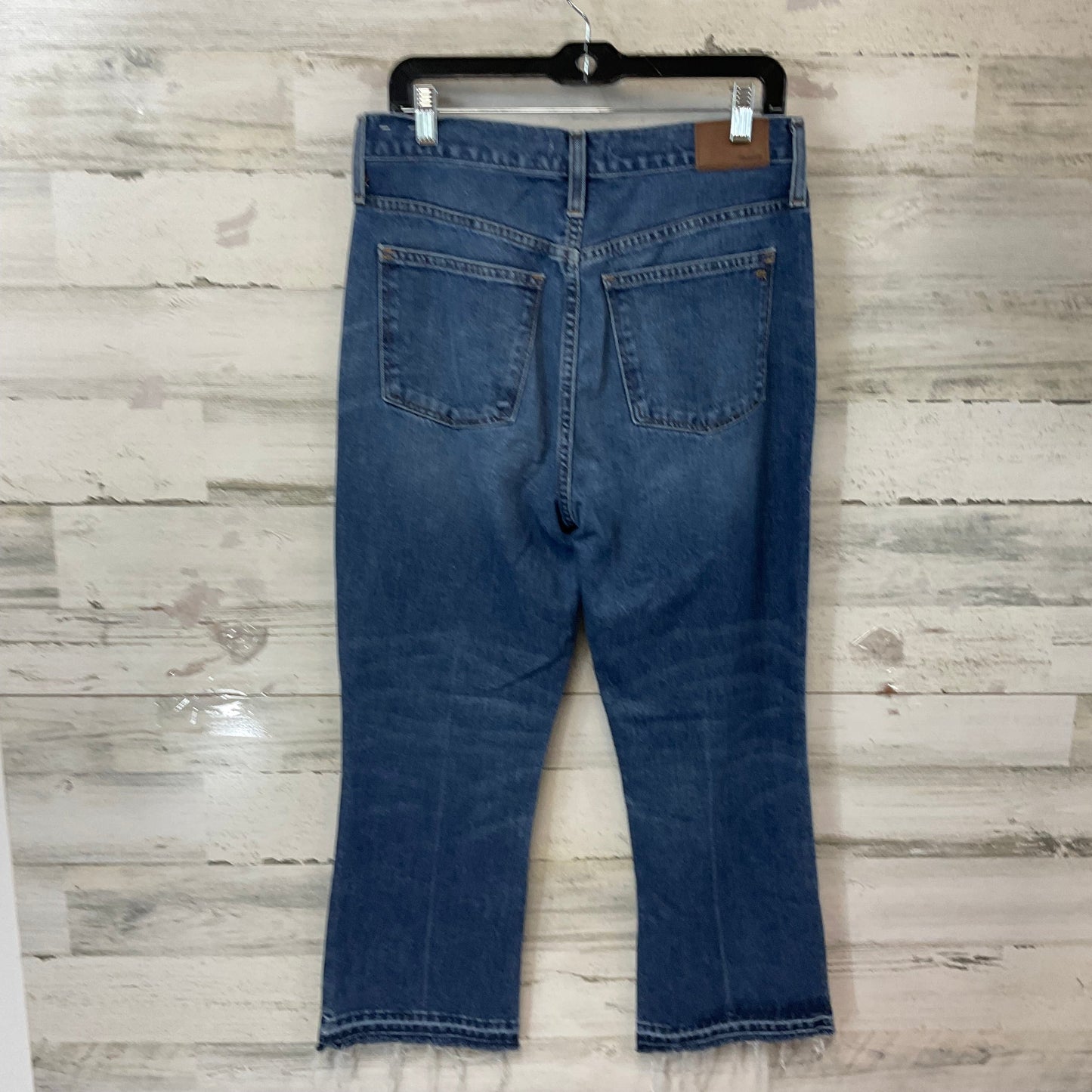 Jeans Straight By Madewell In Blue Denim, Size: 6