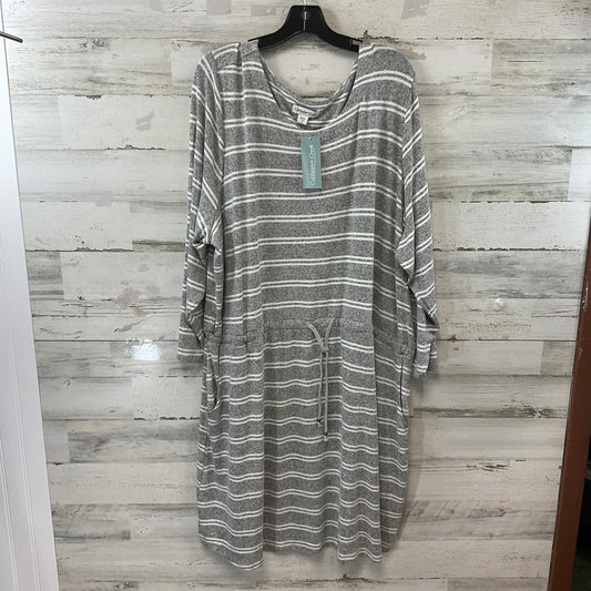 Dress Casual Short By Coldwater Creek In Grey, Size: 3x