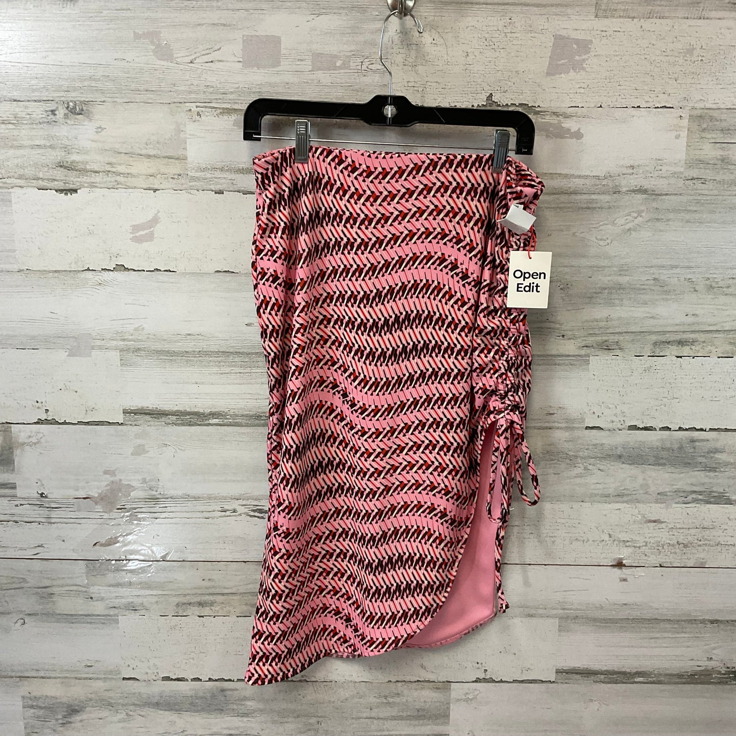 Skirt Mini & Short By Open Edit In Pink, Size: M