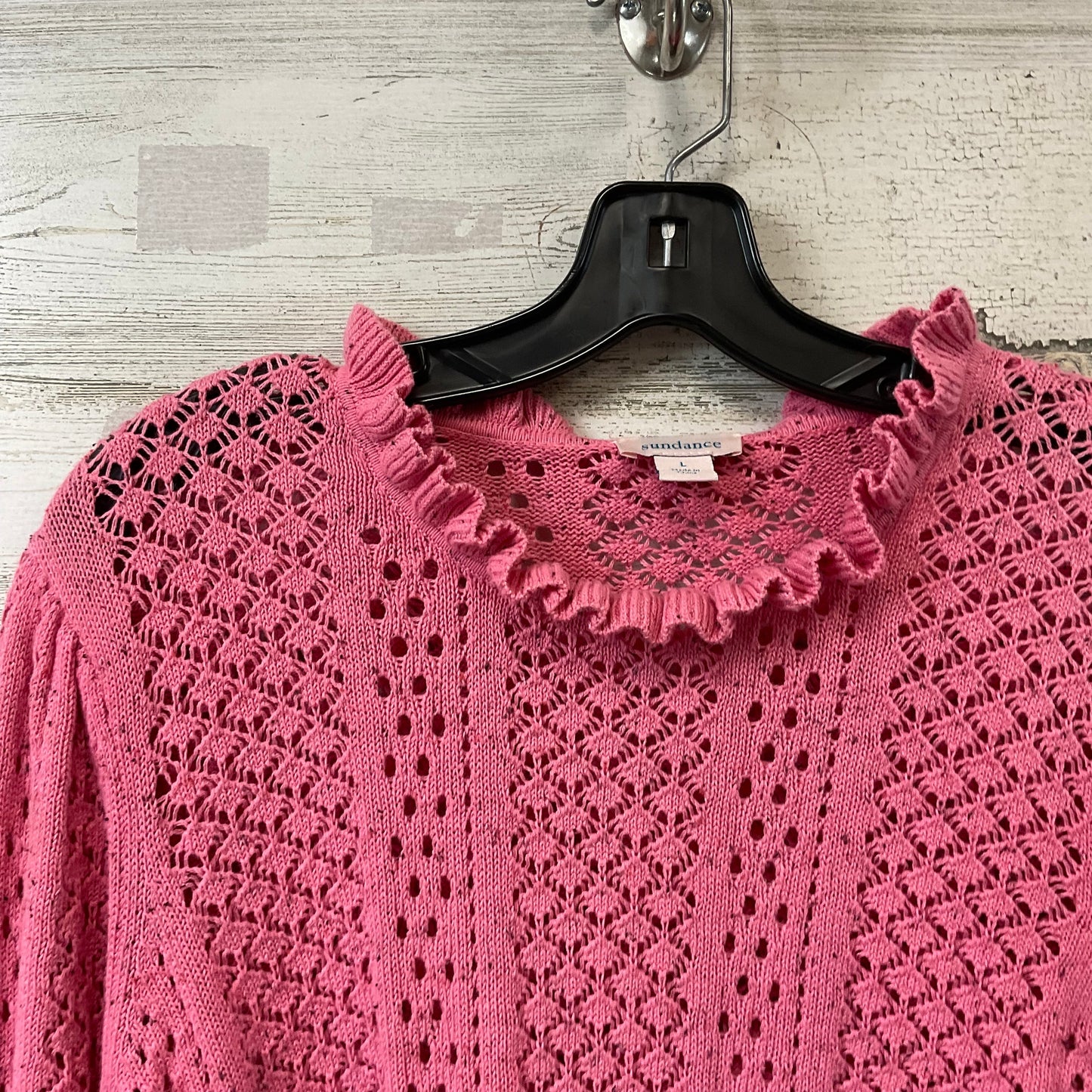 Sweater By Sundance In Pink, Size: L