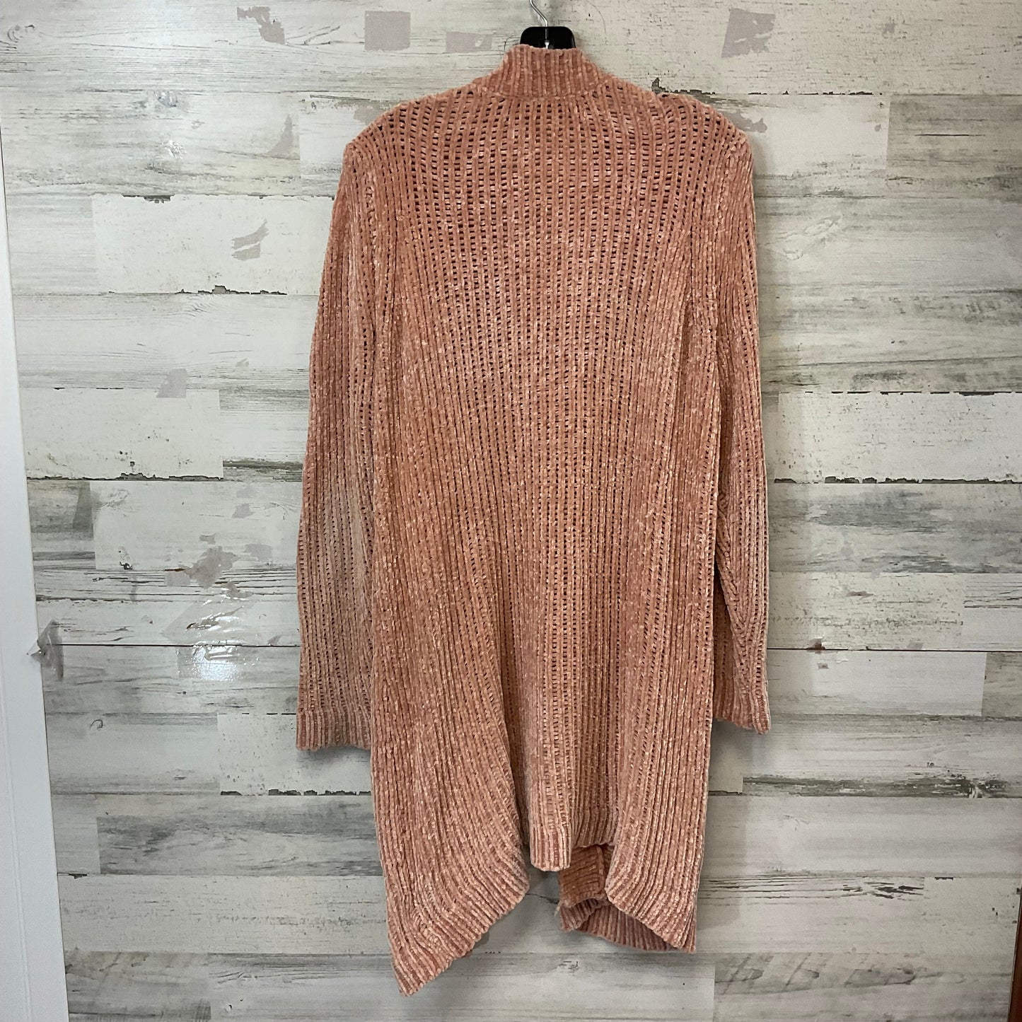 Sweater Cardigan By Soft Surroundings In Peach, Size: M