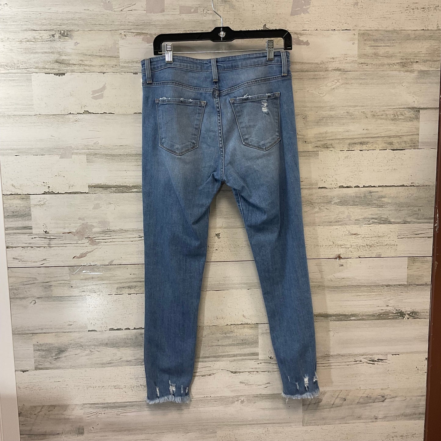 Jeans Skinny By Flying Monkey In Blue Denim, Size: 8