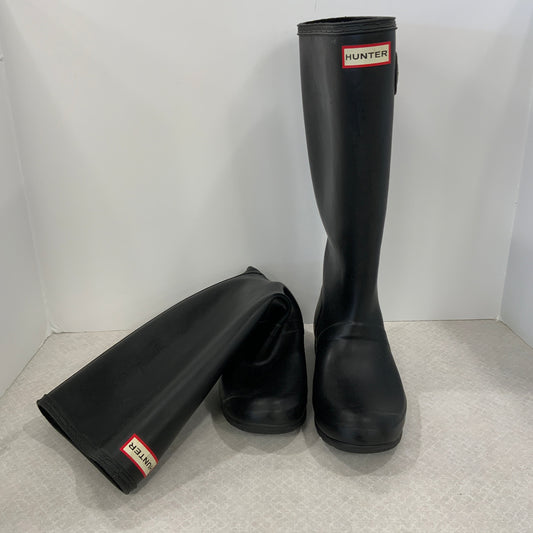 Boots Rain By Hunter In Black, Size: 7