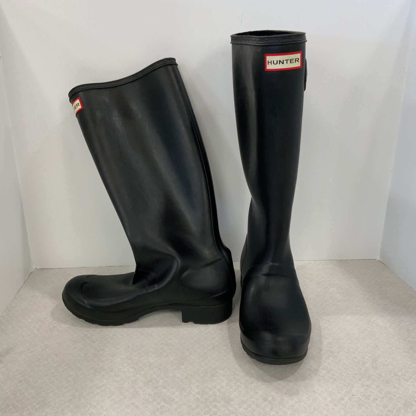 Boots Rain By Hunter In Black, Size: 7