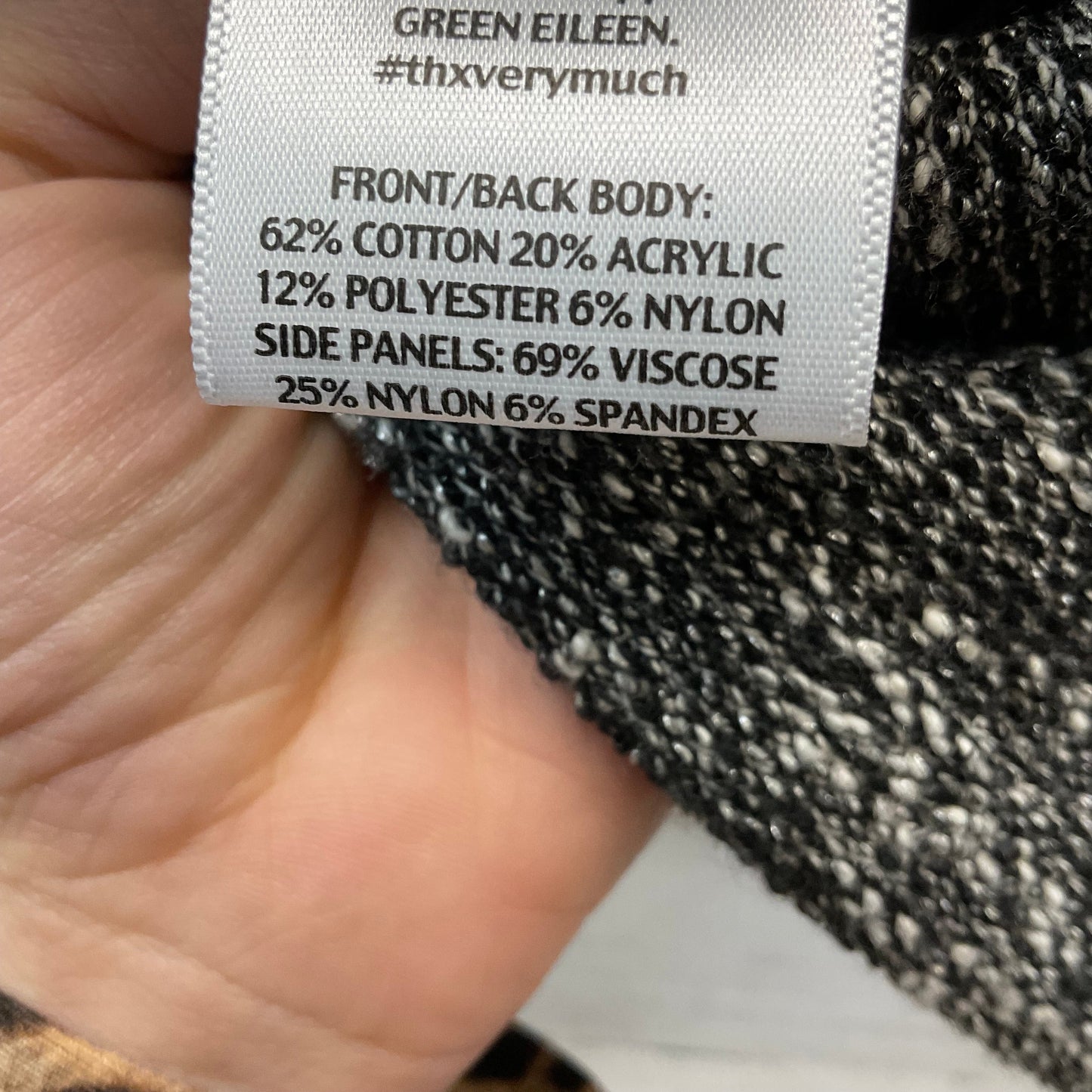 Jacket Other By Eileen Fisher In Black, Size: Xl