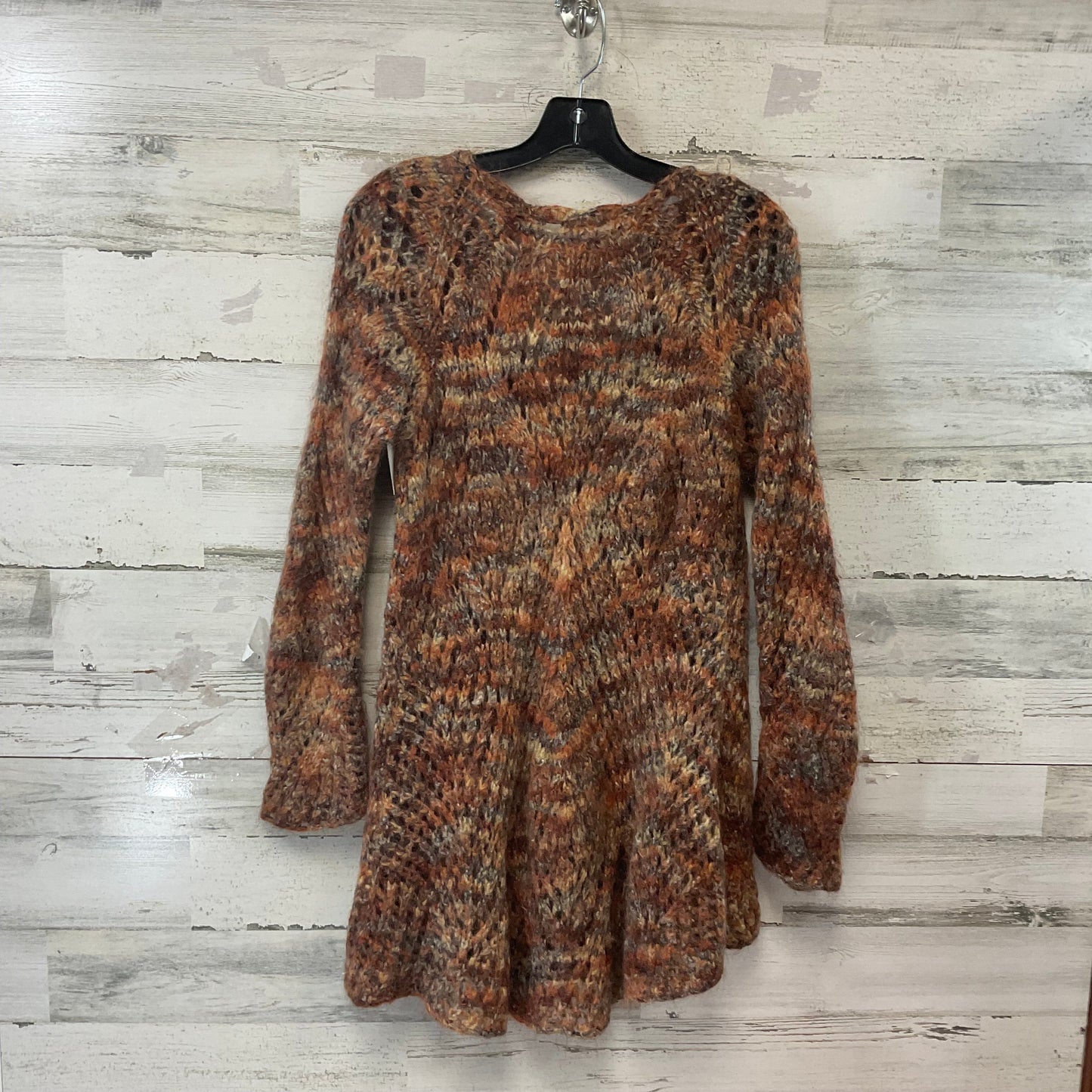 Sweater Cardigan By Free People In Brown, Size: M