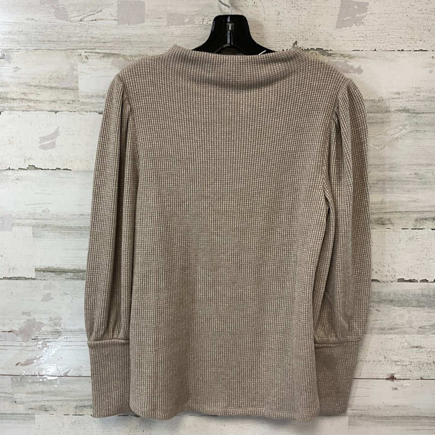 Top Long Sleeve By Soft Surroundings In Brown, Size: S