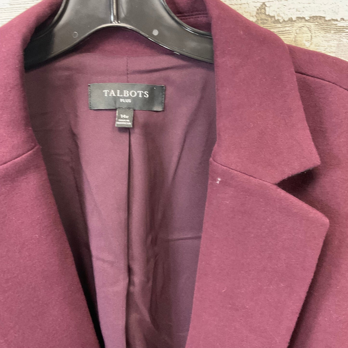 Blazer By Talbots In Purple, Size: L