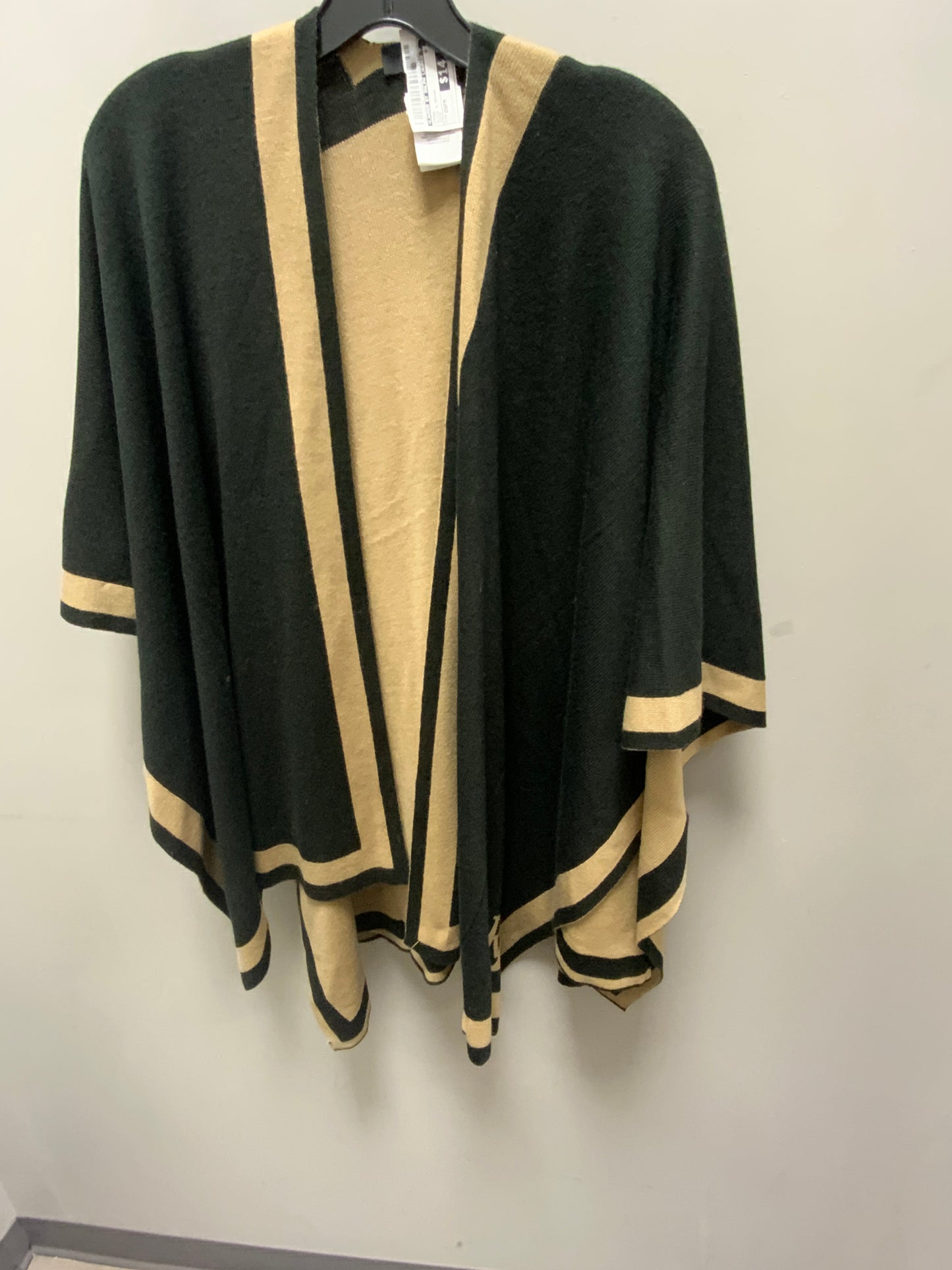 Shawl By Lauren By Ralph Lauren In Black & Brown, Size: Osfm