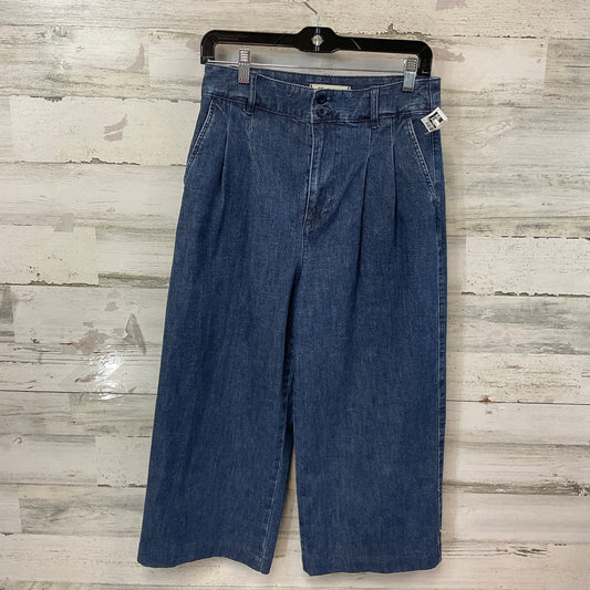 Jeans Cropped By Madewell In Blue Denim, Size: 4