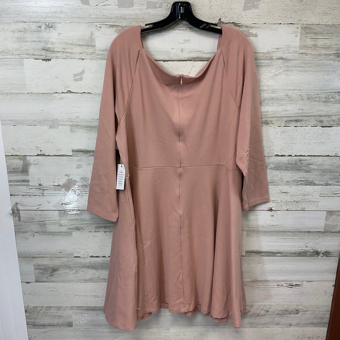 Dress Casual Short By Eloquii In Pink, Size: 2x