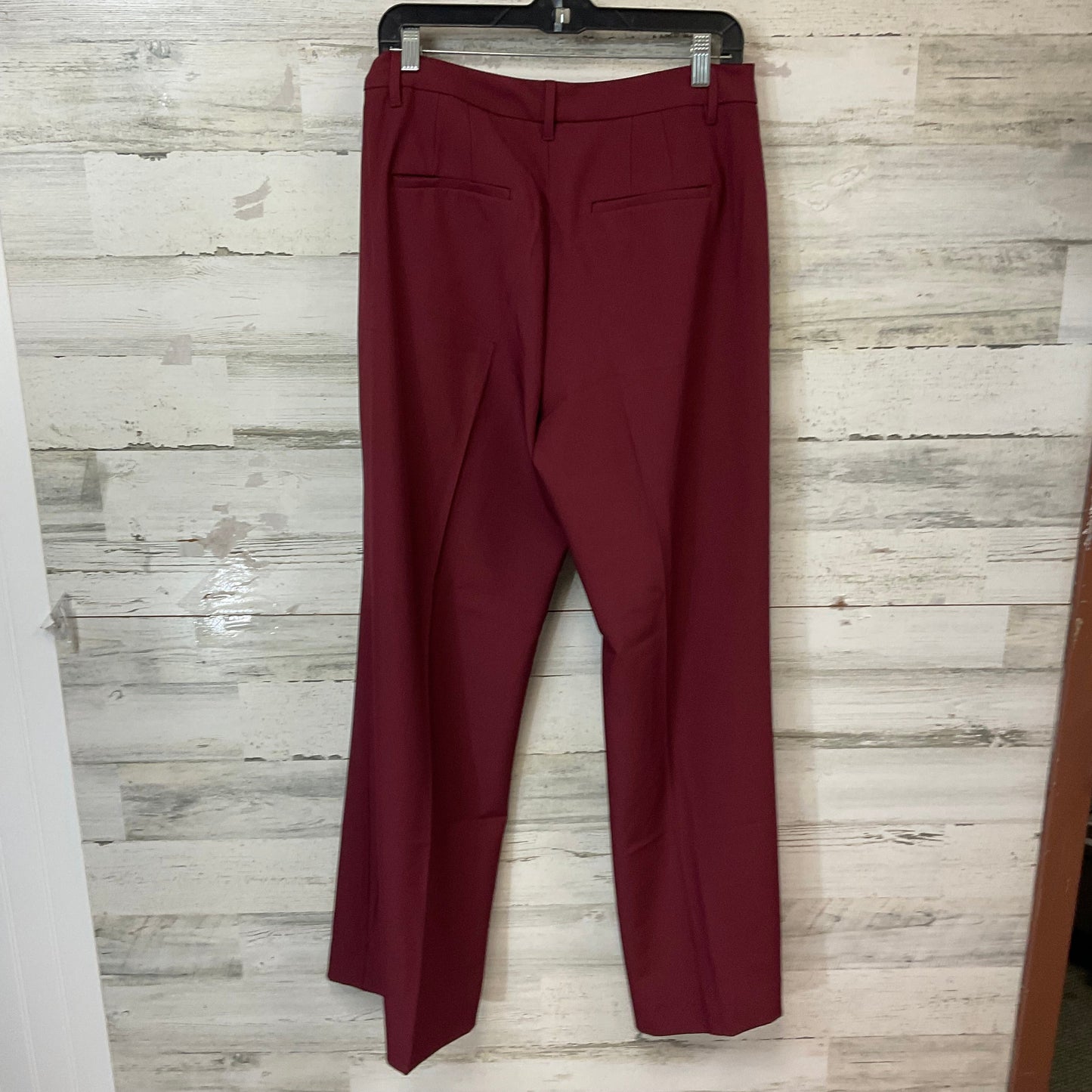 Pants Wide Leg By Banana Republic In Maroon, Size: 10