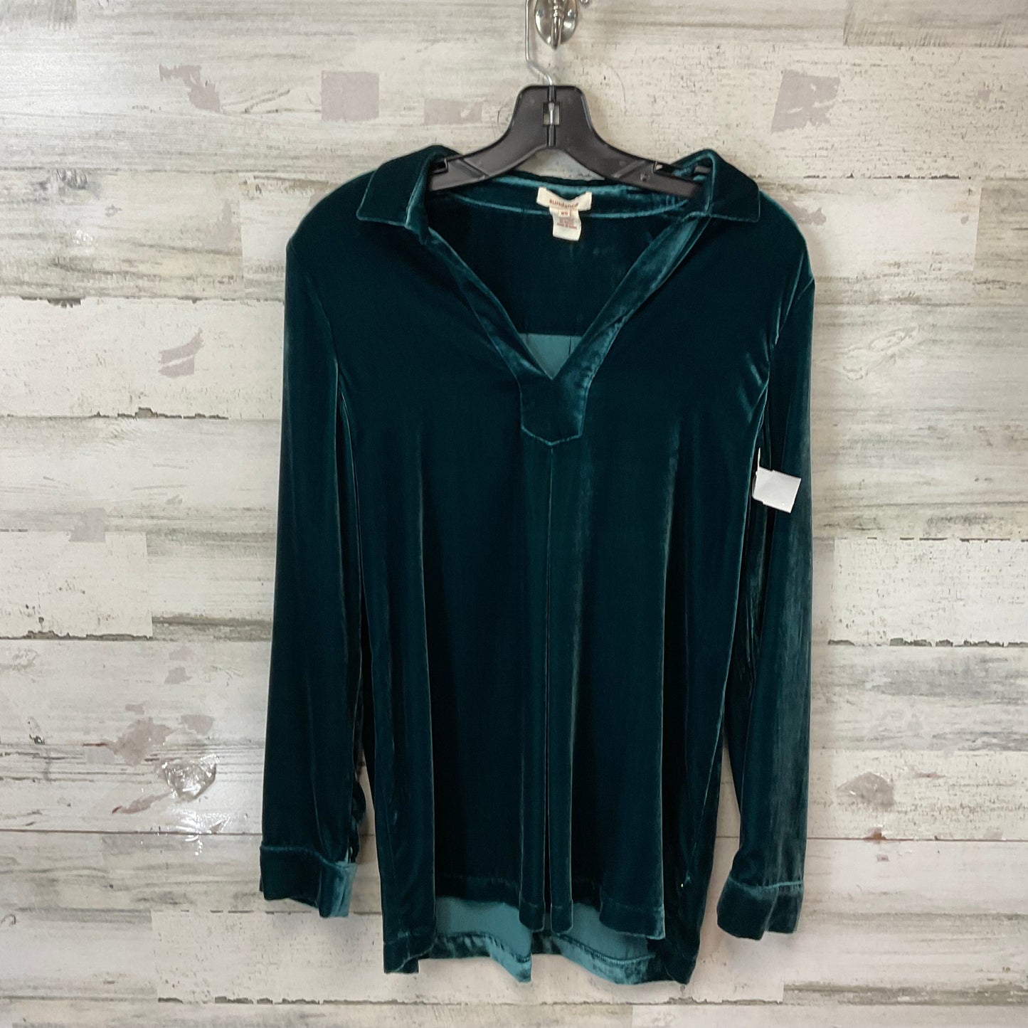 Blouse Long Sleeve By Sundance In Green, Size: Xs