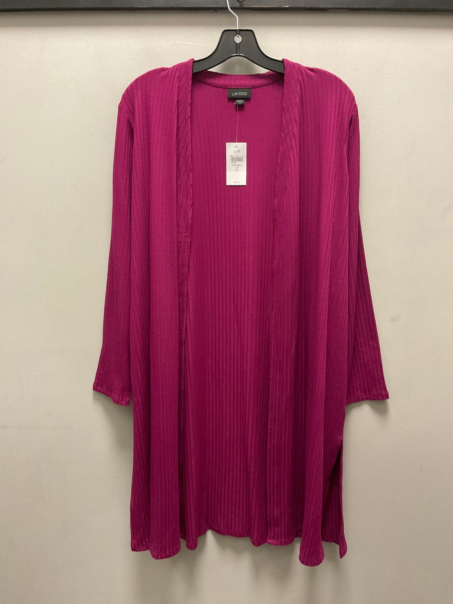 Cardigan By J. Jill In Purple, Size: Lp