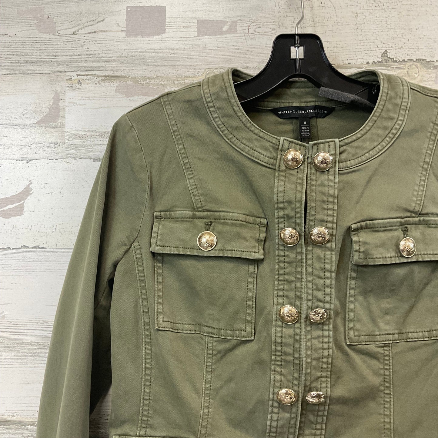 Jacket Other By White House Black Market In Green, Size: M