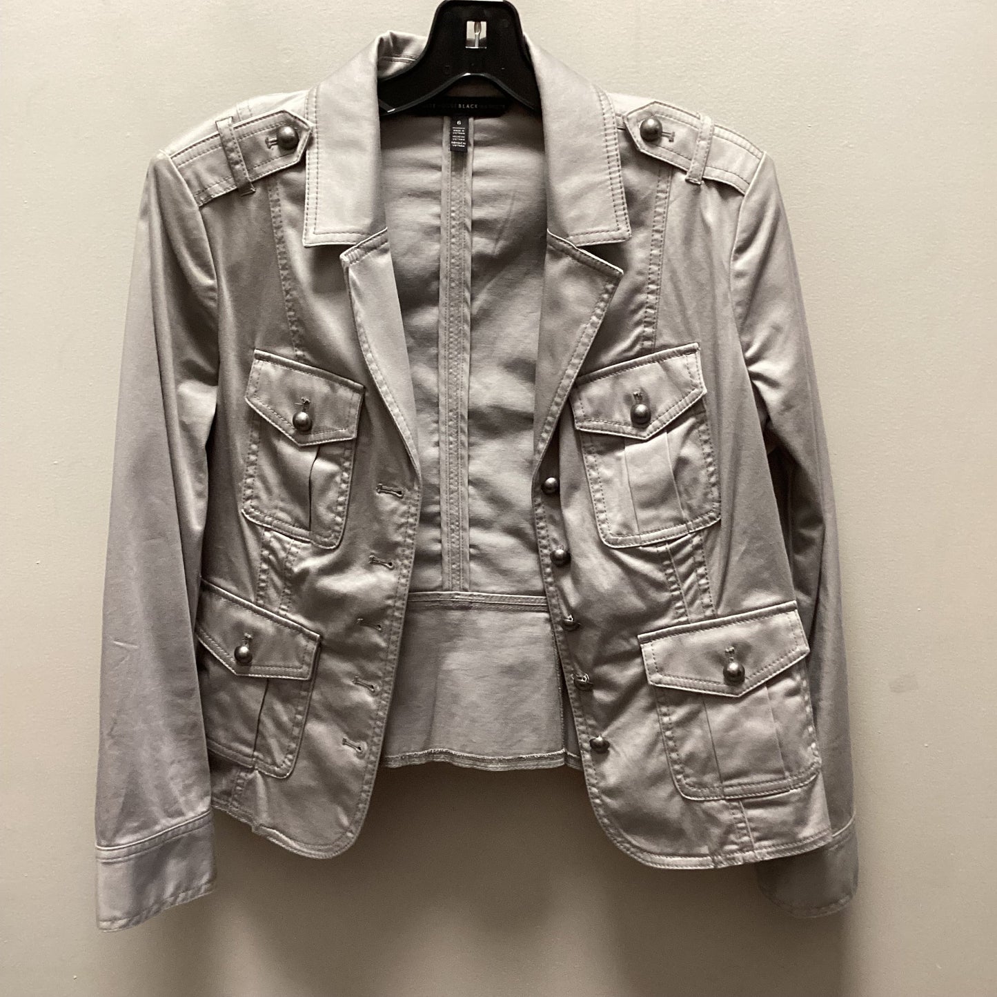 Jacket Other By White House Black Market In Grey, Size: S