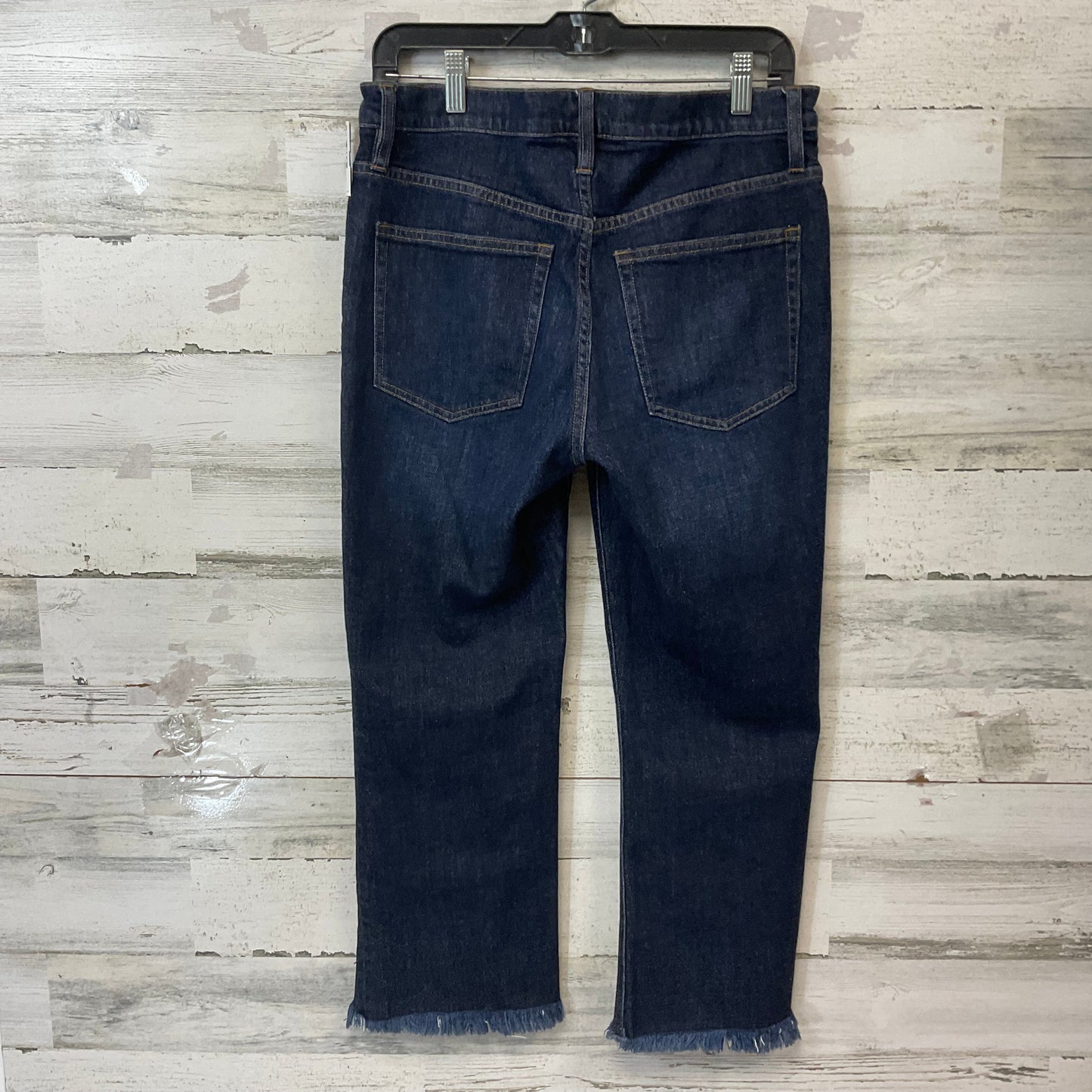 Jeans Cropped By J. Crew In Blue Denim, Size: 10p