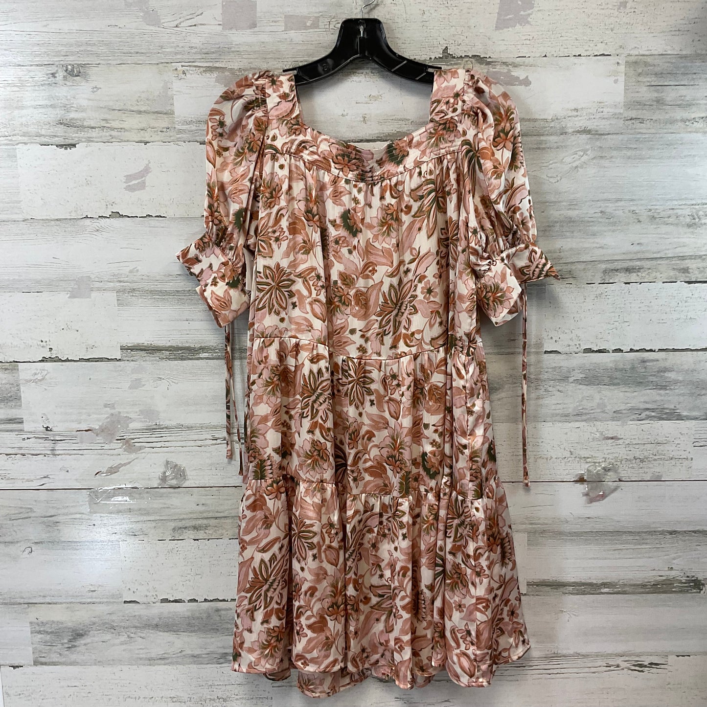 Dress Casual Short By En Saison In Brown, Size: S