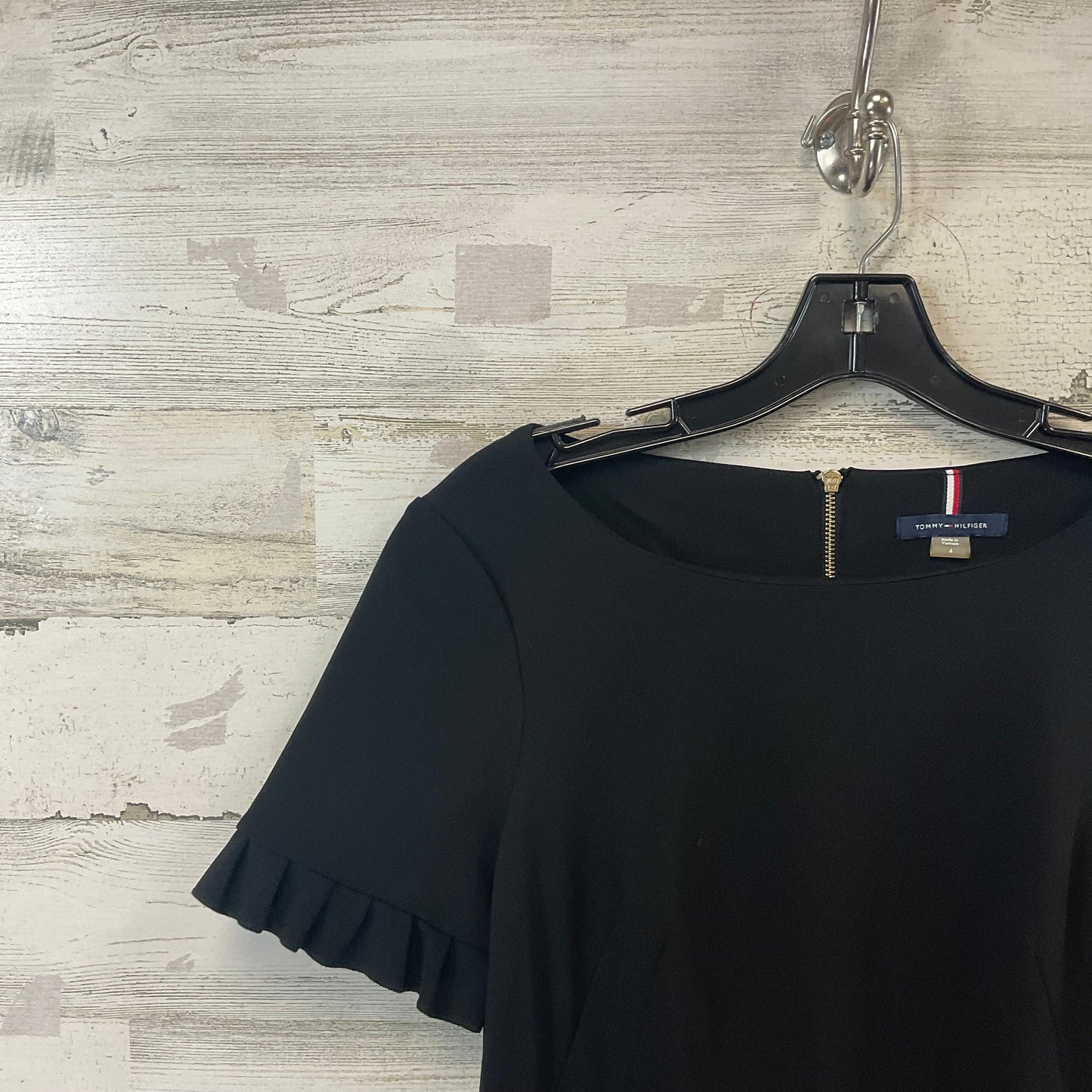 Dress Work By Tommy Hilfiger In Black, Size: S