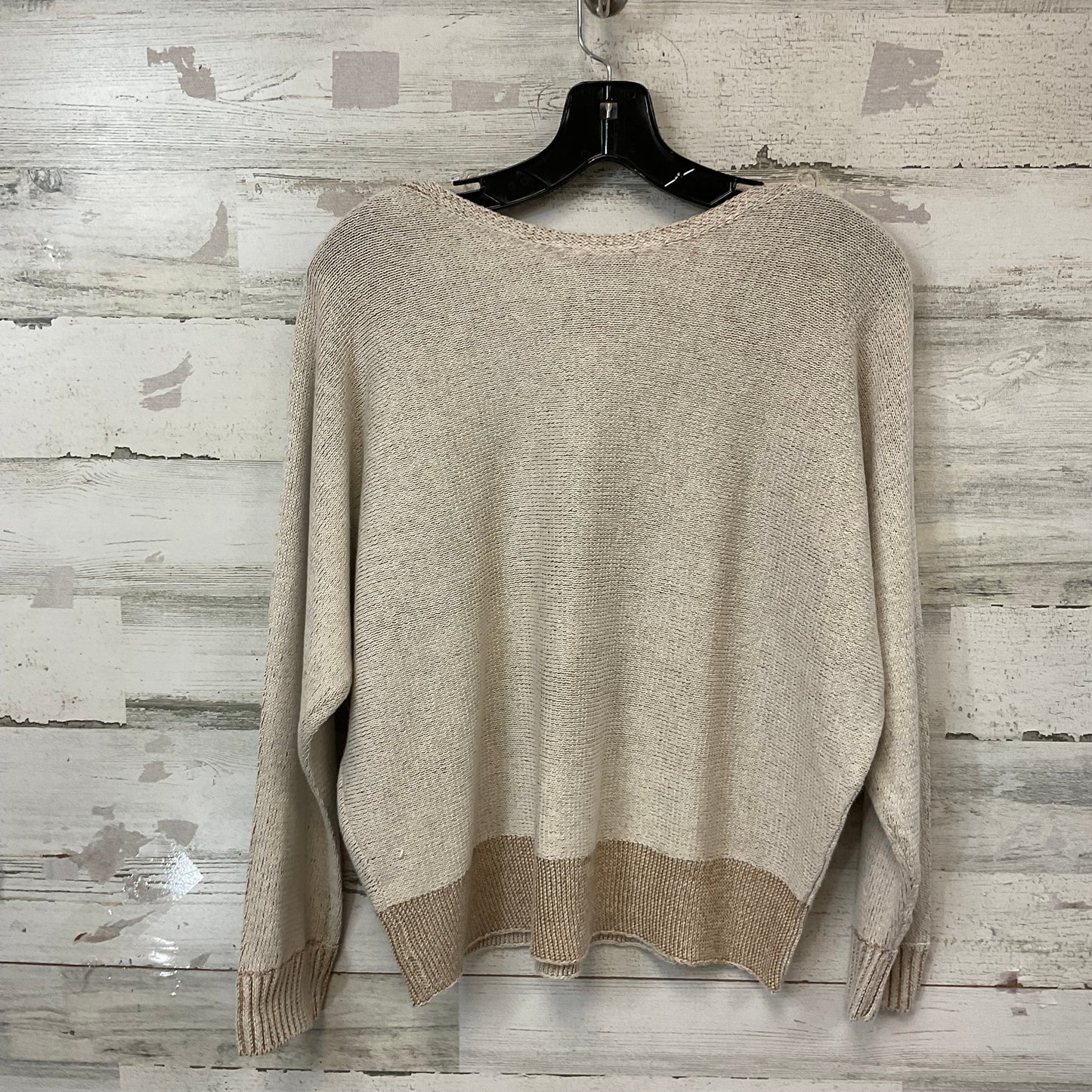 Sweater By Nic + Zoe In Tan, Size: M