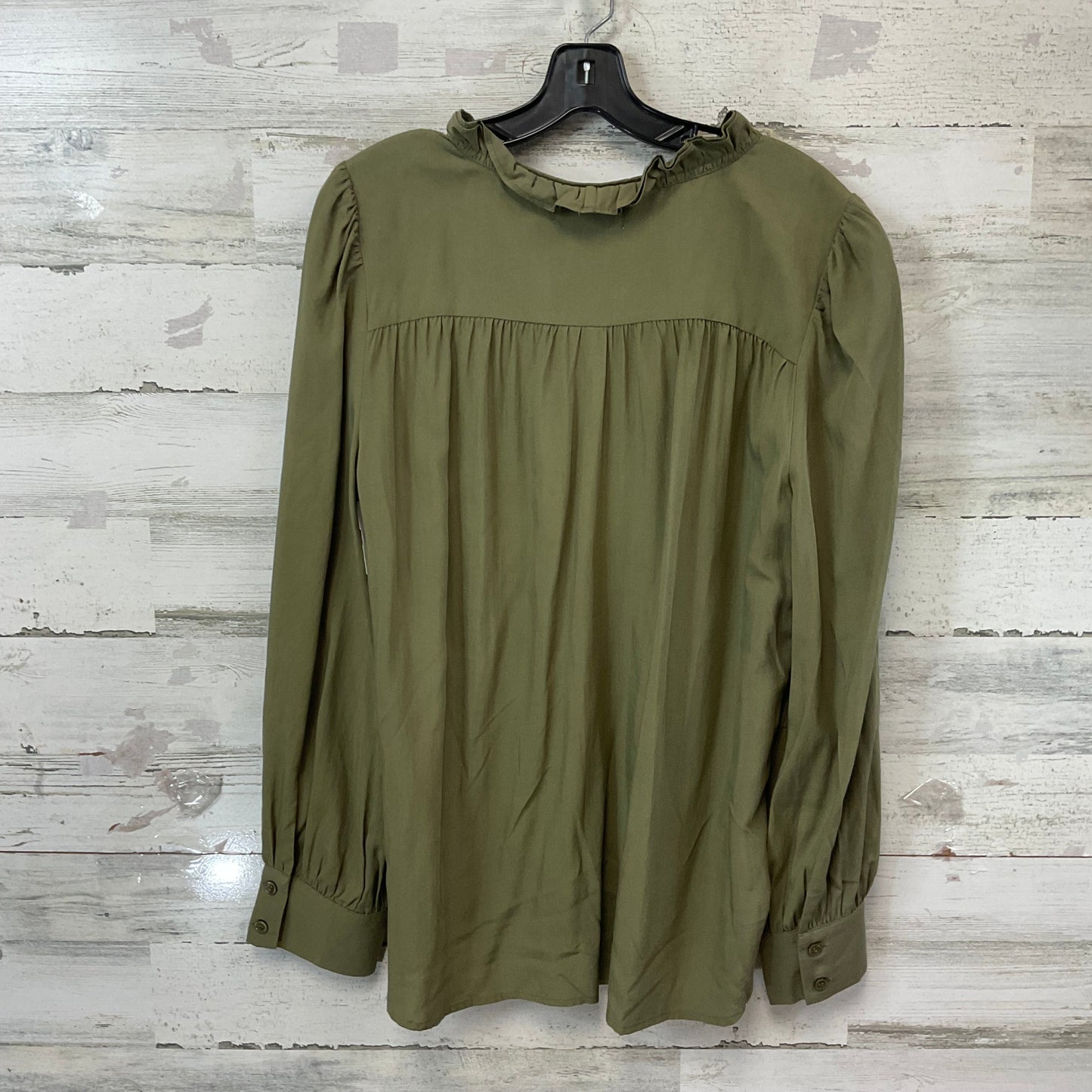 Blouse Long Sleeve By Dear John In Green, Size: Xl