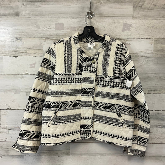 Jacket Other By Anthropologie In Black & Cream, Size: M