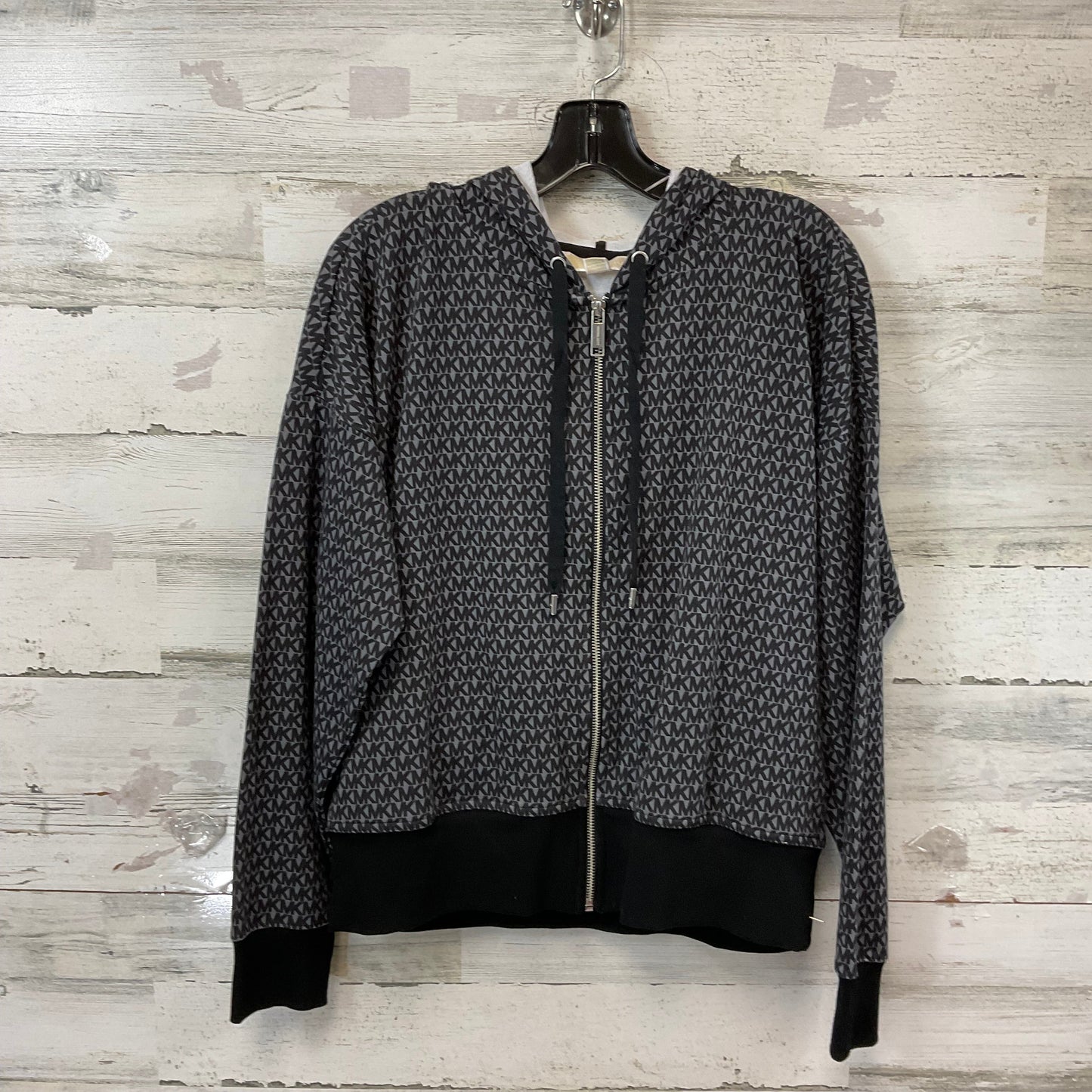 Jacket Other By Michael By Michael Kors In Black & Grey, Size: L