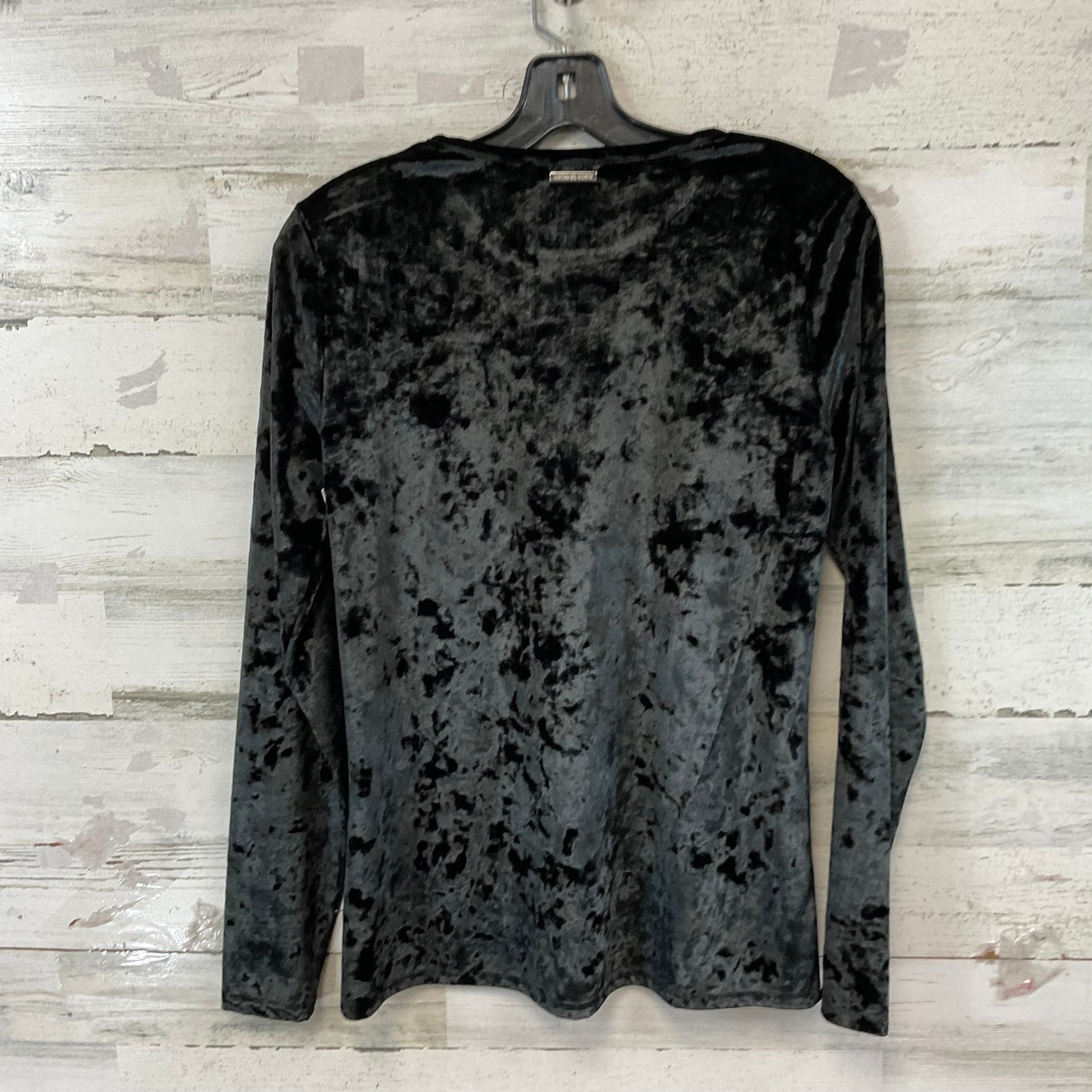 Top Long Sleeve By Michael By Michael Kors In Black, Size: S