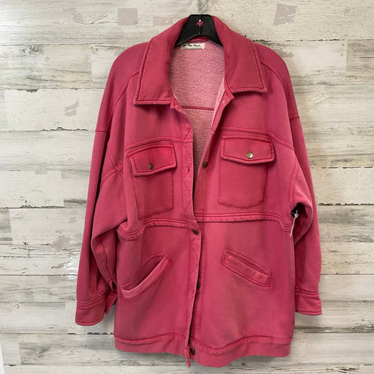 Jacket Shirt By We The Free In Pink, Size: Xs