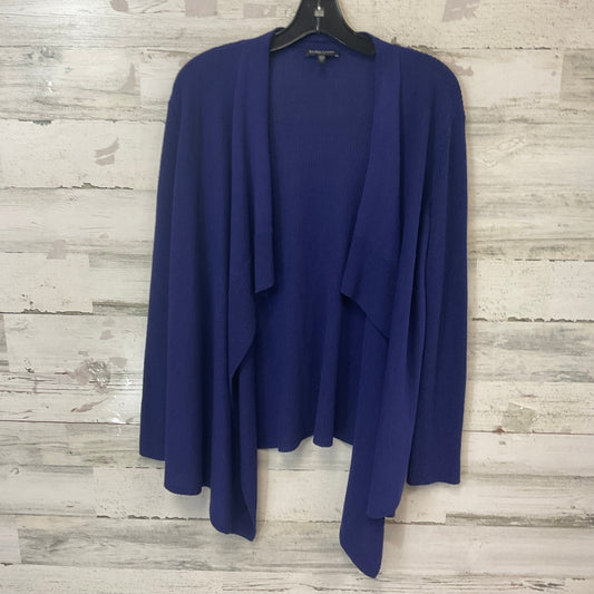 Sweater Cardigan By Eileen Fisher In Blue, Size: Mp