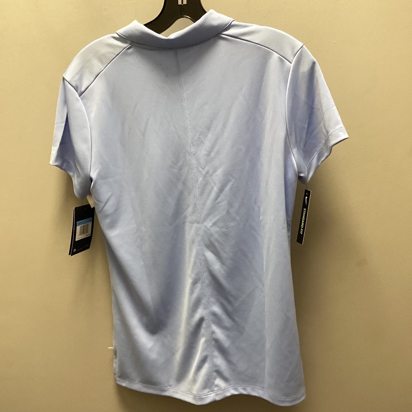 Athletic Top Short Sleeve By Nike Apparel In Blue, Size: M