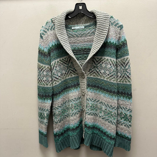 Sweater Cardigan By Maurices In Green, Size: L