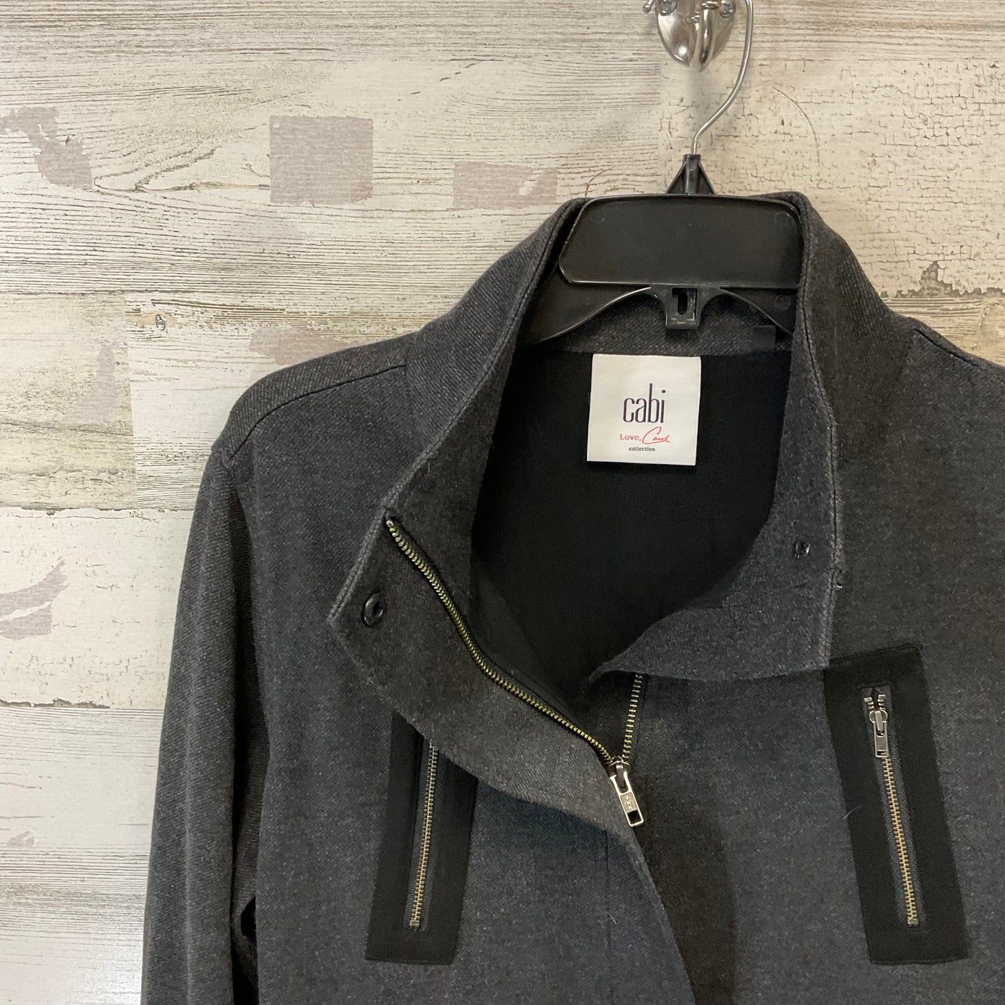 Jacket Other By Cabi In Grey, Size: M