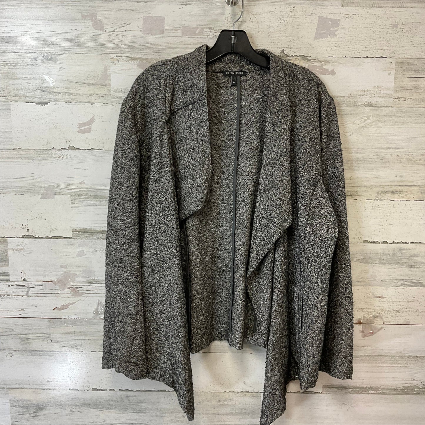 Cardigan By Eileen Fisher In Black, Size: Xl