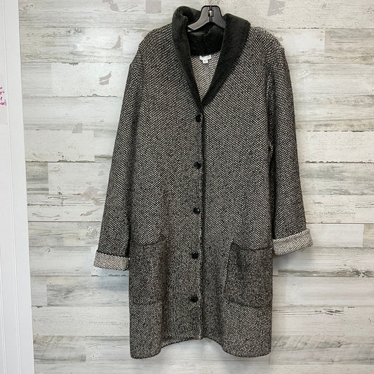 Coat Other By J. Jill In Grey, Size: Xl