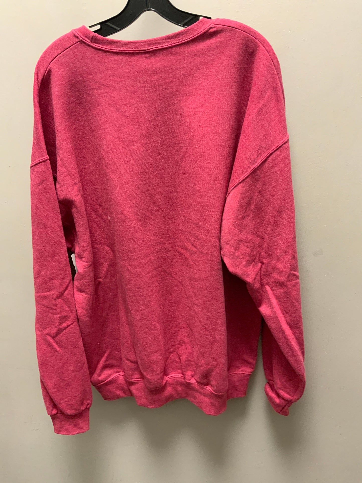 Sweatshirt Crewneck By Jerzees In Red, Size: Xl