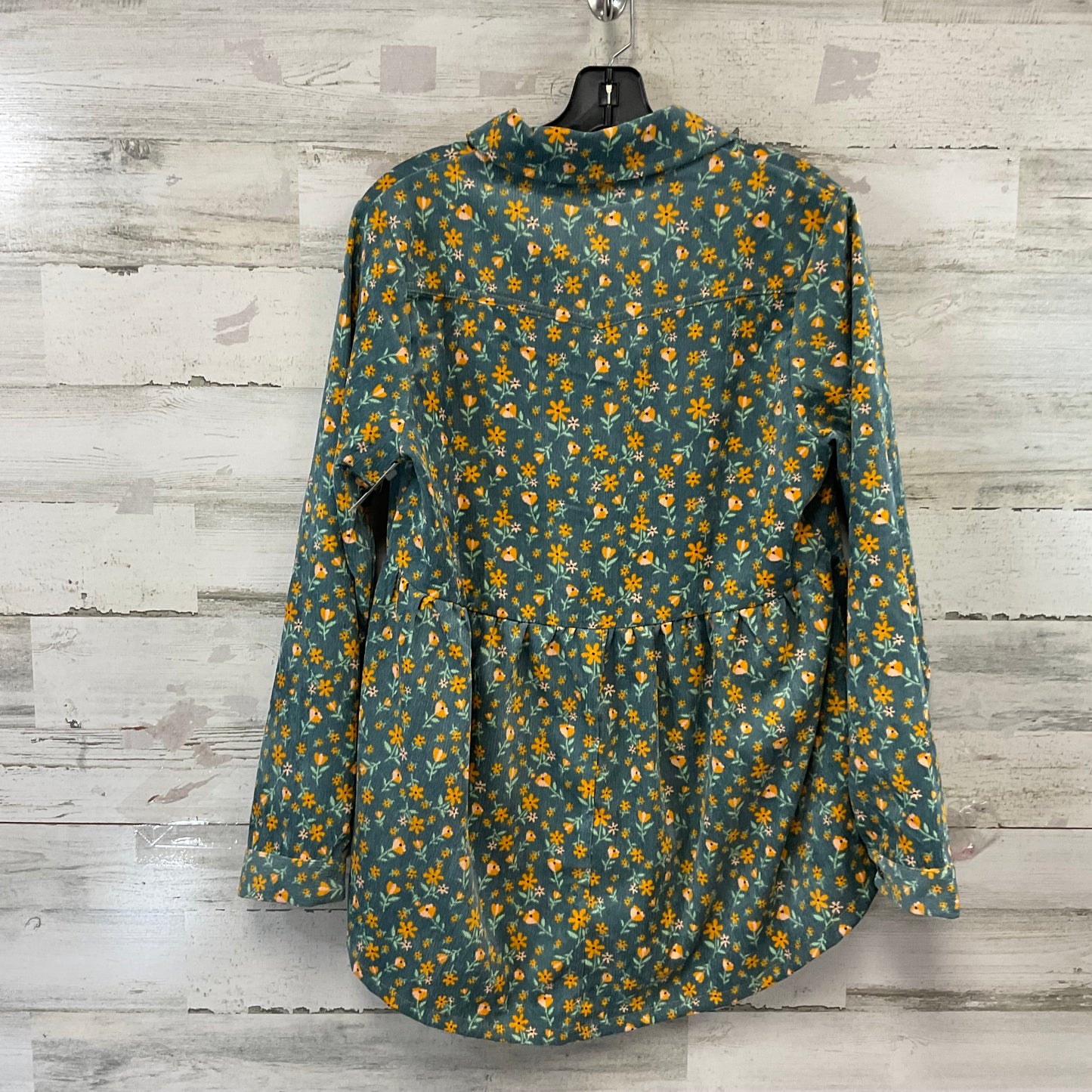 Blouse Long Sleeve By Umgee In Green, Size: M