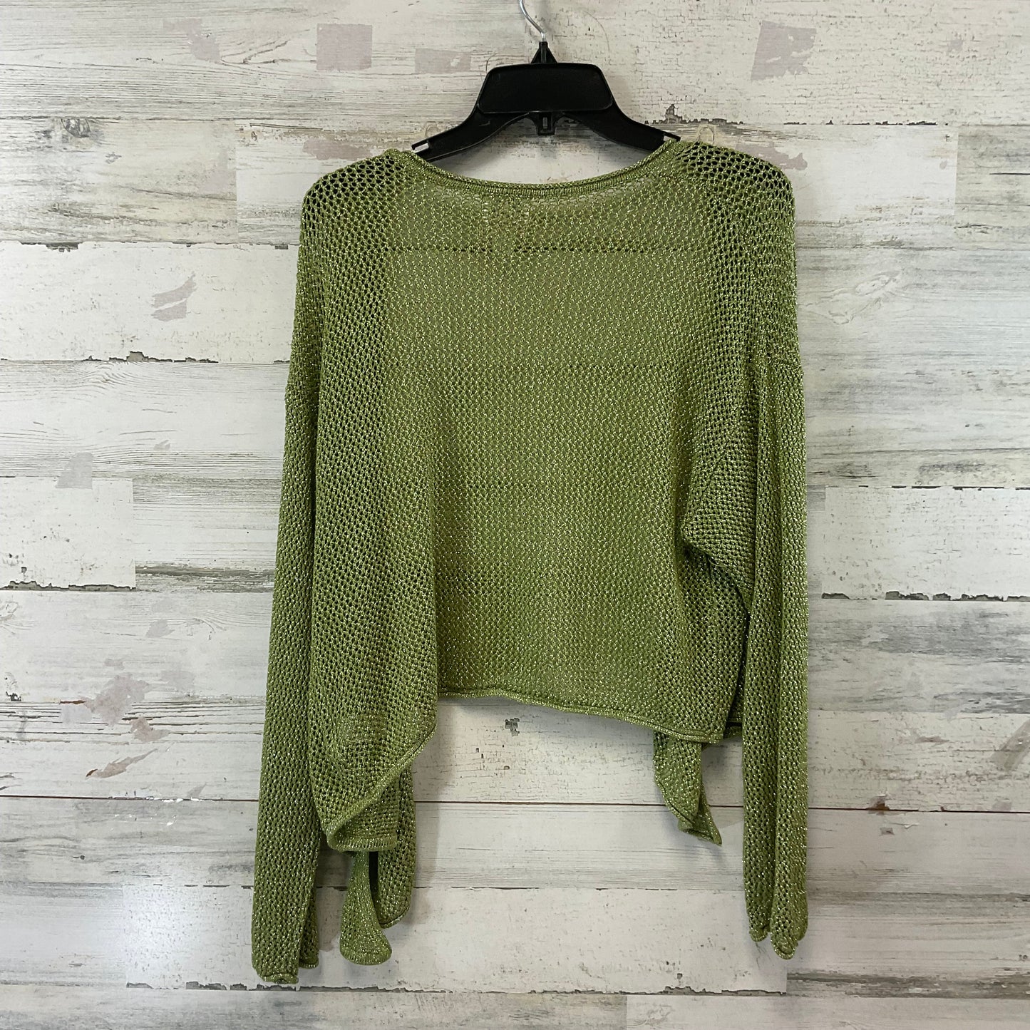 Cardigan By FUTURE COLLECTIVE In Green, Size: 1x