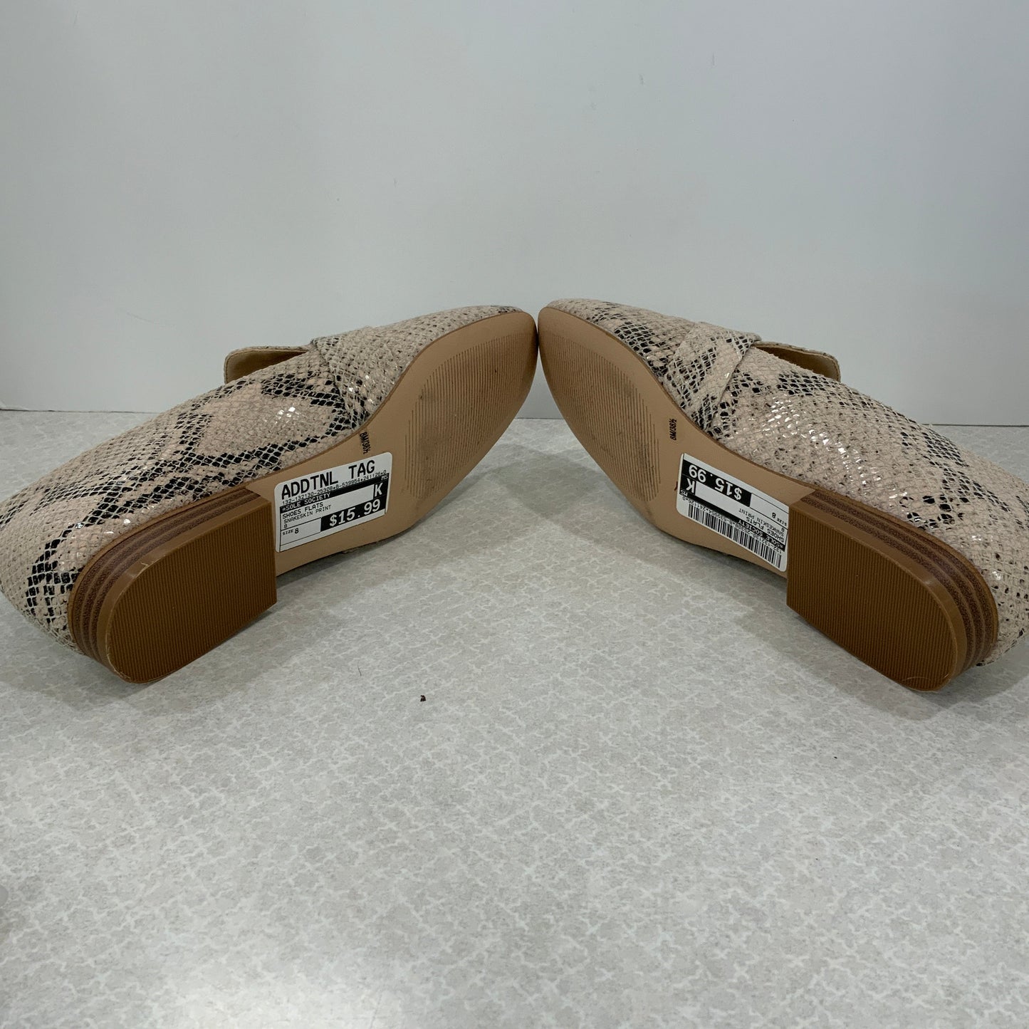 Shoes Flats By Sole Society In Snakeskin Print, Size: 8