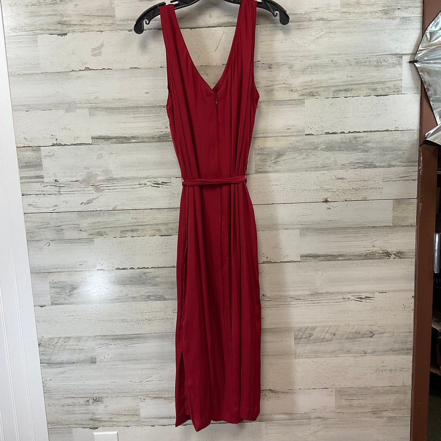 Dress Party Midi By Ann Taylor In Red, Size: L