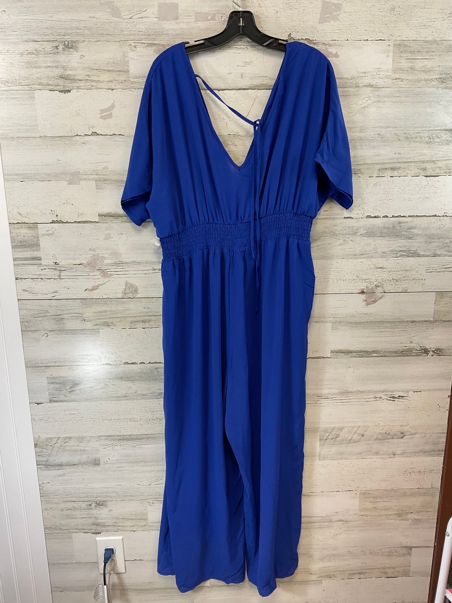 Jumpsuit By CURVE SOUL In Blue, Size: 2x