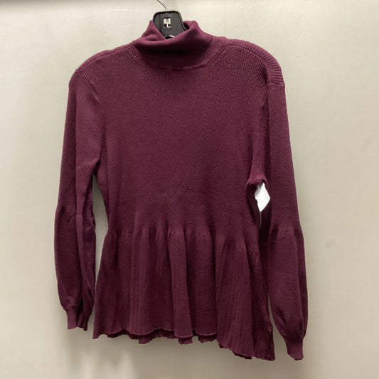 Top Long Sleeve By Elle In Red, Size: Xl