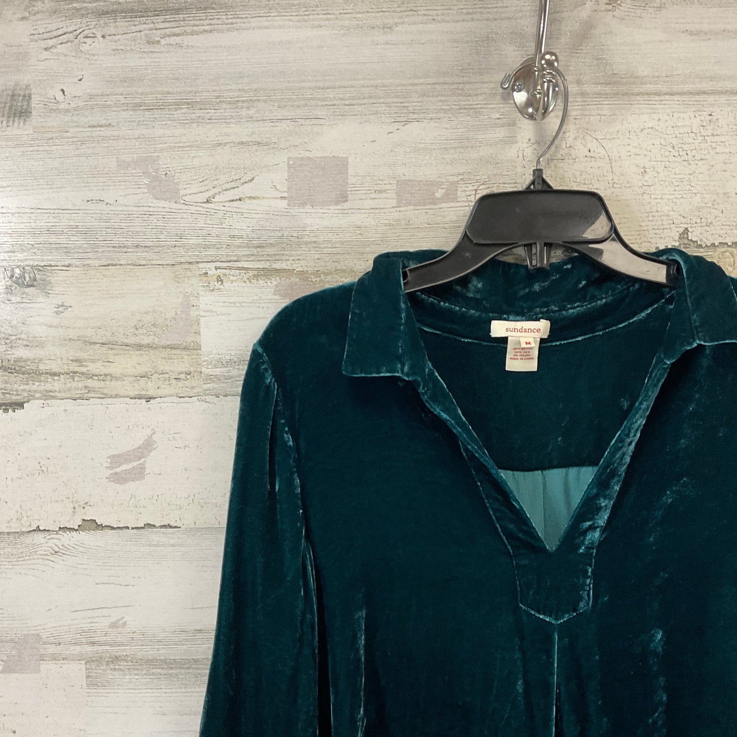 Blouse Long Sleeve By Sundance In Green, Size: M